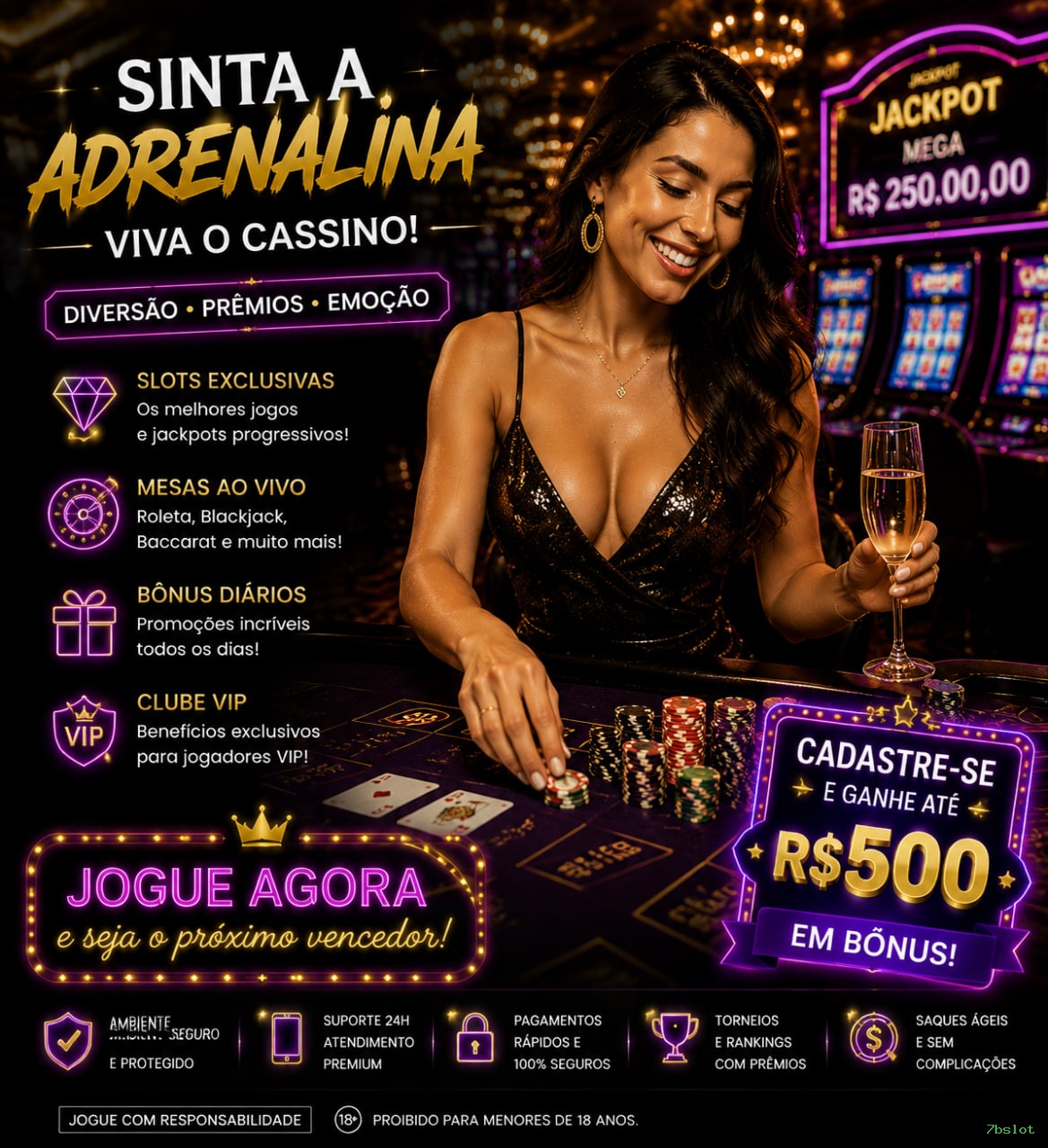 Métodos de pagamento aceitos na 7bslot